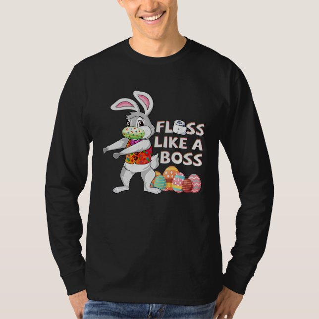 Boss Bunny Rabbi  Easter Day T-Shirt (Front)