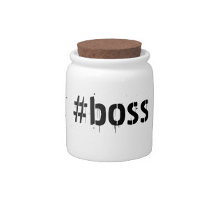Boss Candy Jar