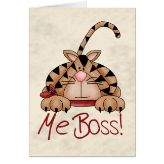 Boss Cat Cards
