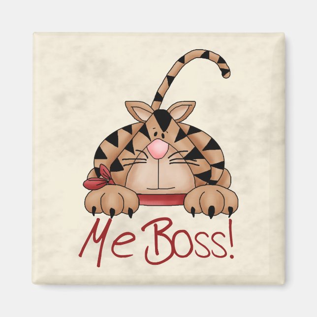 Boss Cat Magnet (Front)