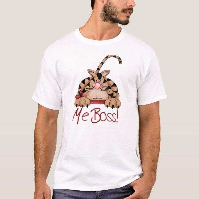Boss Cat T-Shirt (Front)