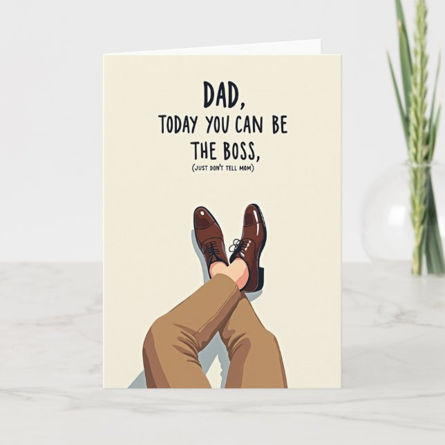 Boss Dads Illustration Card (Front)