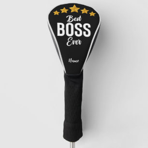 Boss Day Employee Appreciation Best Boss Ever Golf Head Cover