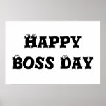 Boss Lady Boss Day Poster print | Zazzle