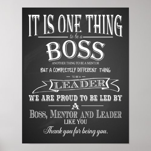 Boss Day thank you gift retirement office decor