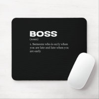 Boss Lady Mouse Pad, Boss Day Gift, Desk Accessories, Boss Lady Gift, Office  Decor for Women, Boss Gift, Floral Mouse Pad, Desk Gifts 