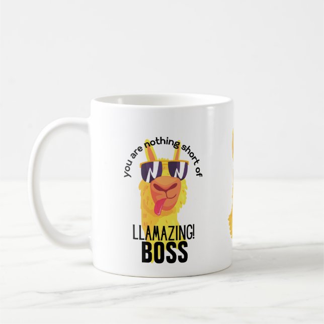 BOSS FUNNY You Are Nothing Short of Amazing Coffee Mug (Left)