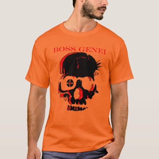 boss genei skull tee
