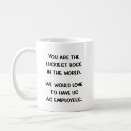 Boss Gift Mug Funny Manager Coffee Cup Boss Lady