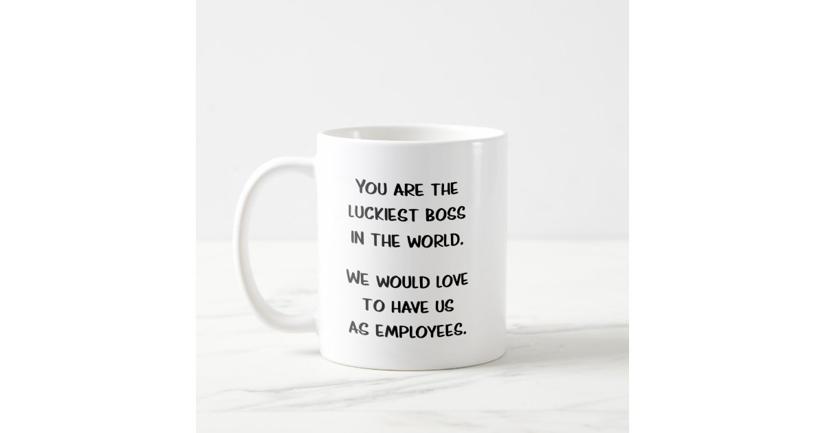 Funny Boss Mug, Boss Mug, Gift for Manager, Boss Gift, Boss
