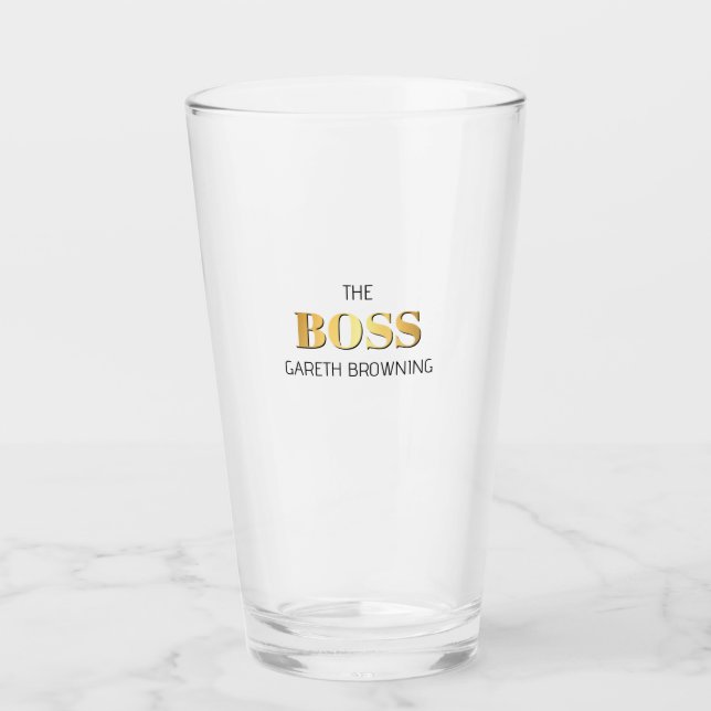 BOSS  GLASS (Front)