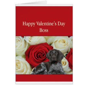 Boss Glossy Grizzly Valentine Puppy Love Cards