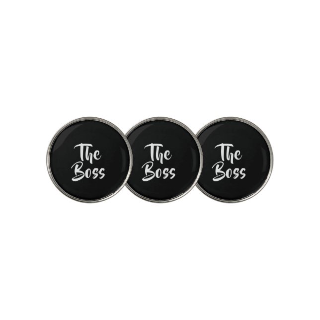 BOSS GOLF BALL MARKER (3 Up)