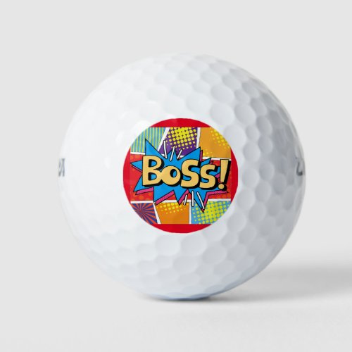 Boss  golf balls