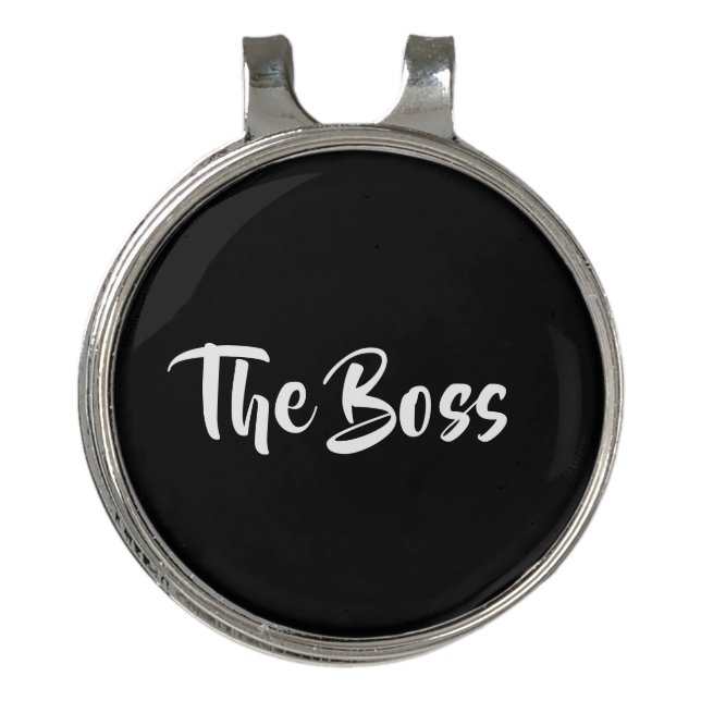 BOSS GOLF HAT CLIP (Front)