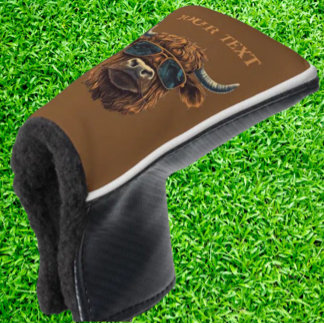 BOSS HIGHLANDER COW Golf Head Cover