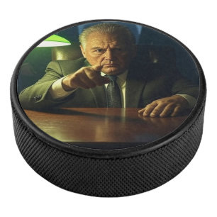 Boss hockey puck