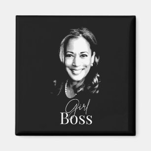 Boss Kamala Harris For Liberal Democrats 1 Magnet
