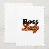 Boss Lady (Front/Back)