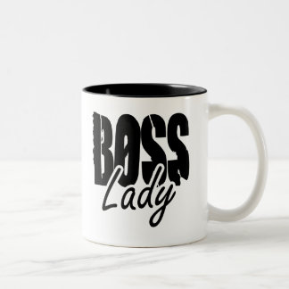 Boss Lady $17.95 Two Toned Coffee Mug