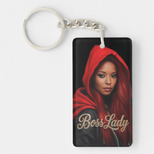 Boss Lady Acrylic Keychain