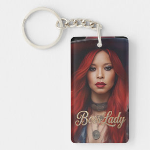 Boss Lady Acrylic Keychain