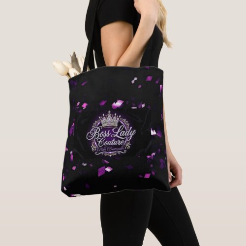 Boss Lady All-Over-Print Tote Bag