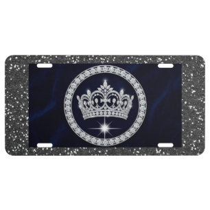 Boss Lady Aluminum License Plate