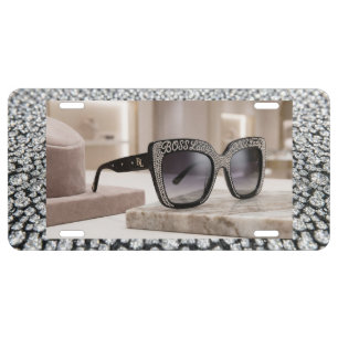 Boss Lady Aluminum License Plate