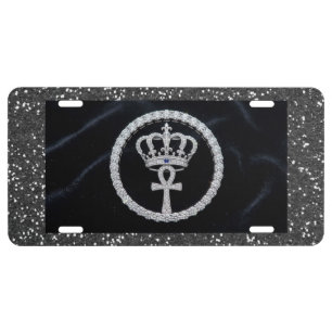 Boss Lady Aluminum License Plate