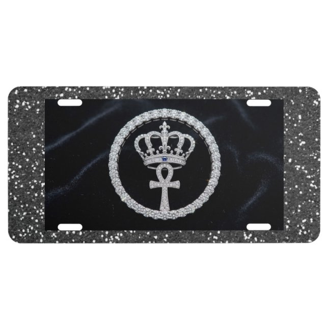 Boss Lady Aluminum License Plate (Front)