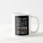 Boss Lady appreciation thank you gift christmas Coffee Mug Boss Lady appreciation thank you gift christmas Coffee Mug