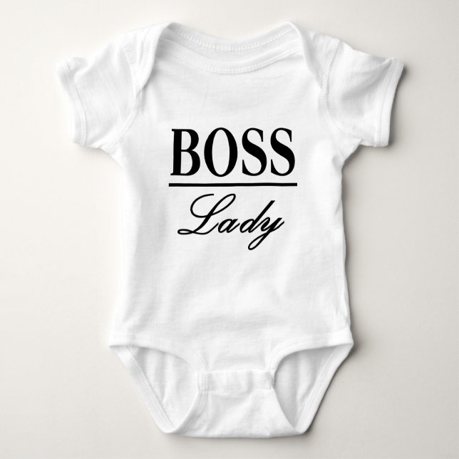 BOSS LADY BABY BODYSUIT (Front)