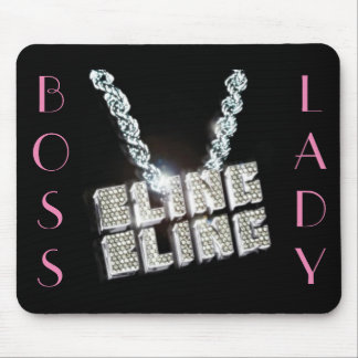 Boss Lady Bling Bling Mousepad