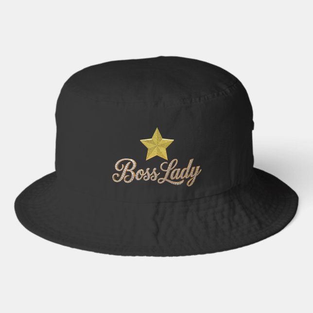 Boss Lady Bucket Hat (Front)