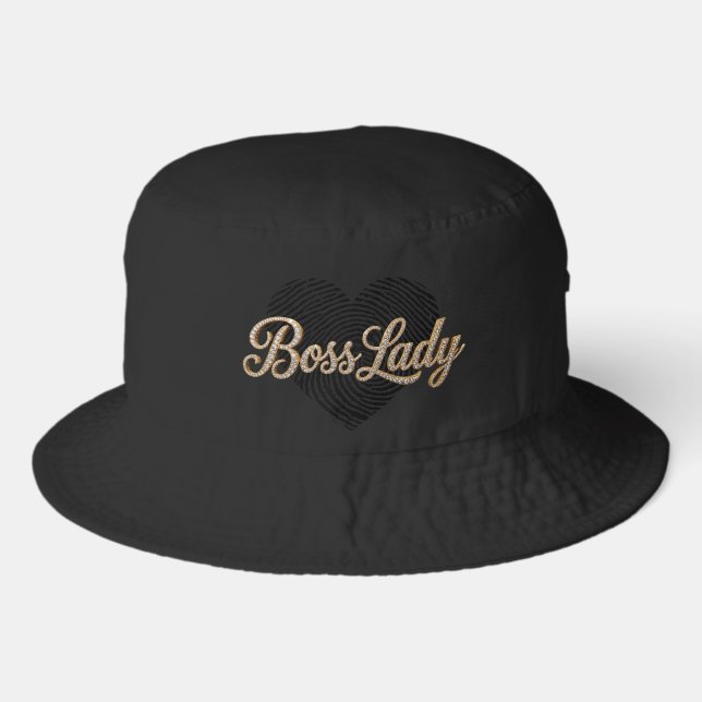 Boss Lady Bucket Hat (Front)