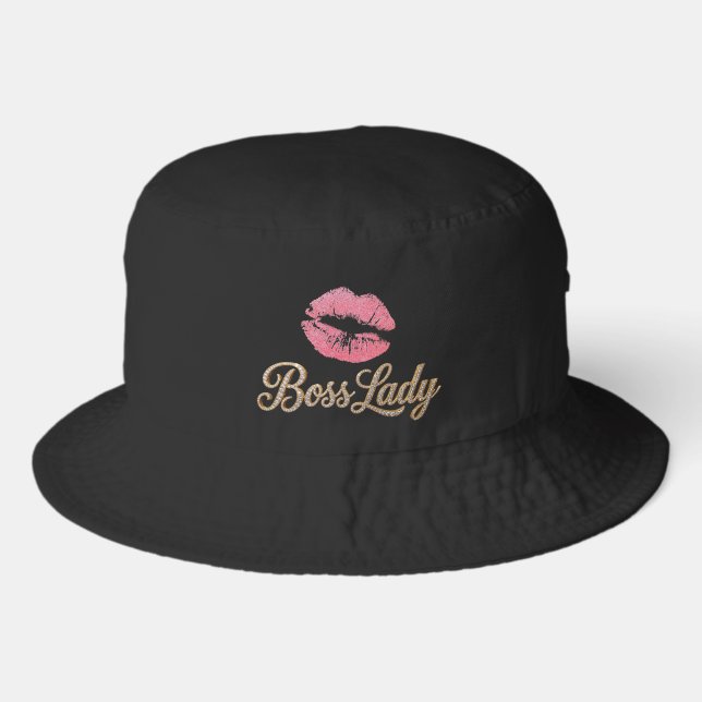 Boss Lady Bucket Hat (Front)
