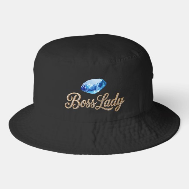 Boss Lady Bucket Hat (Front)