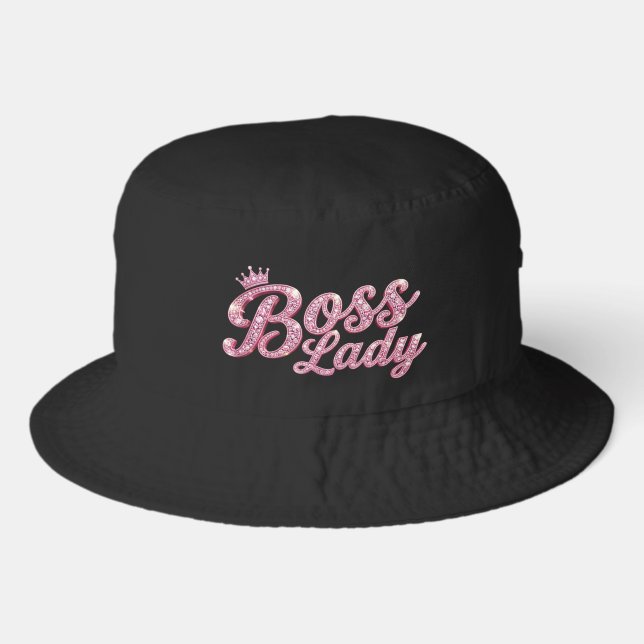 Boss Lady Bucket Hat (Front)