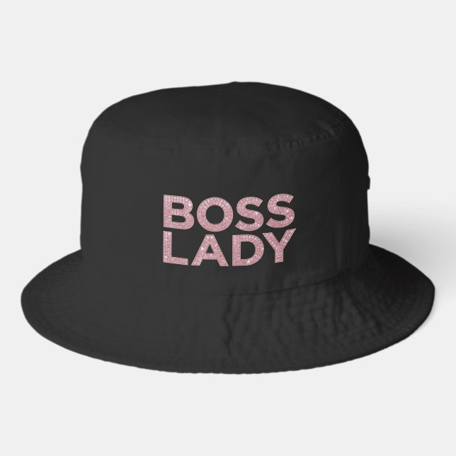 Boss Lady Bucket Hat (Front)