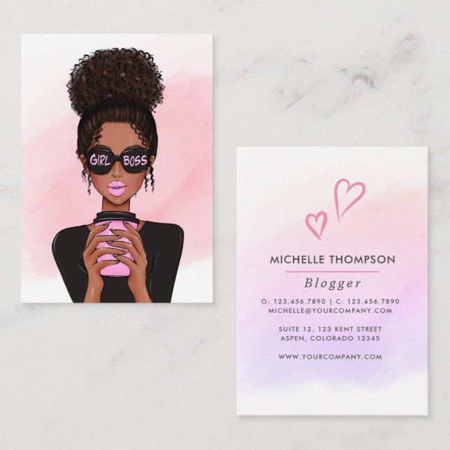 Boss Lady Business Card (Front/Back)