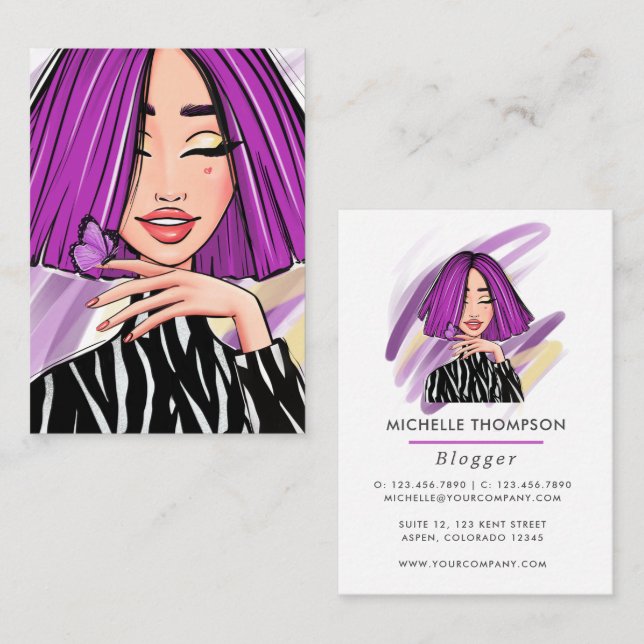 Boss Lady Business Card (Front/Back)