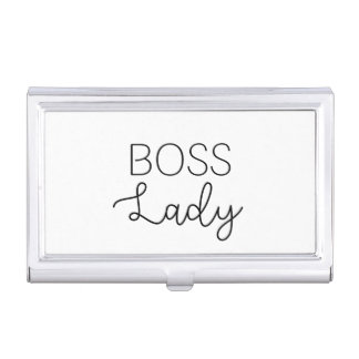 Boss Lady Business Card Holder