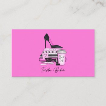 Boss Lady Business Cards by Studio427 at Zazzle