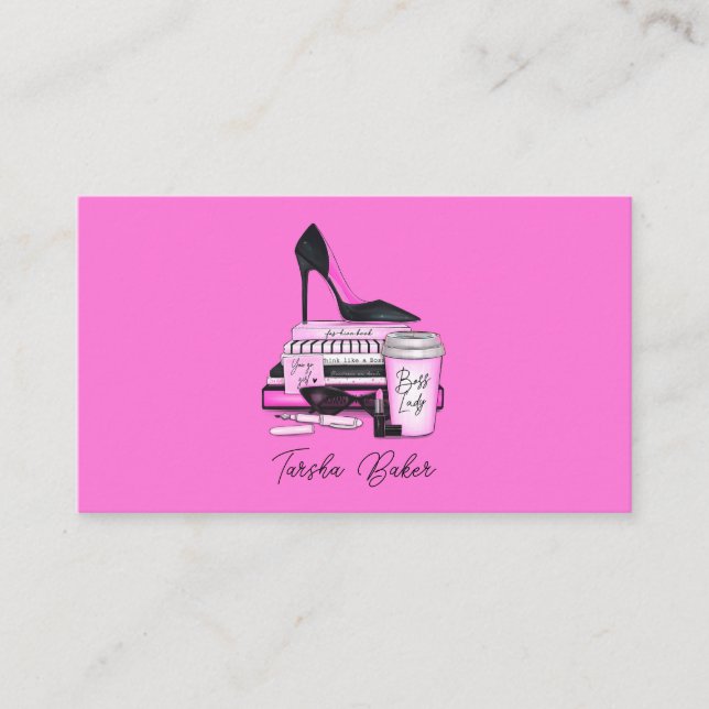Boss Lady Business Cards (Front)