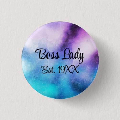 Boss Lady  Button