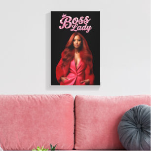Boss Lady Canvas Print