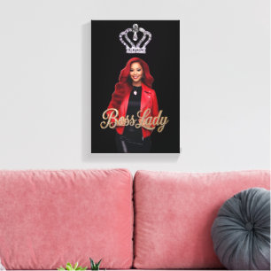 Boss Lady Canvas Print