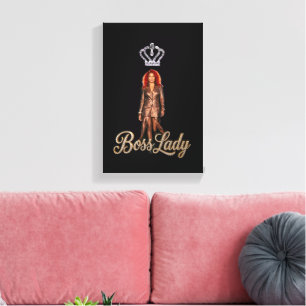 Boss Lady Canvas Print