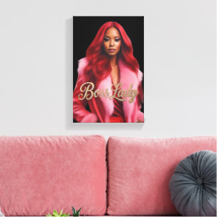 Boss Lady Canvas Print